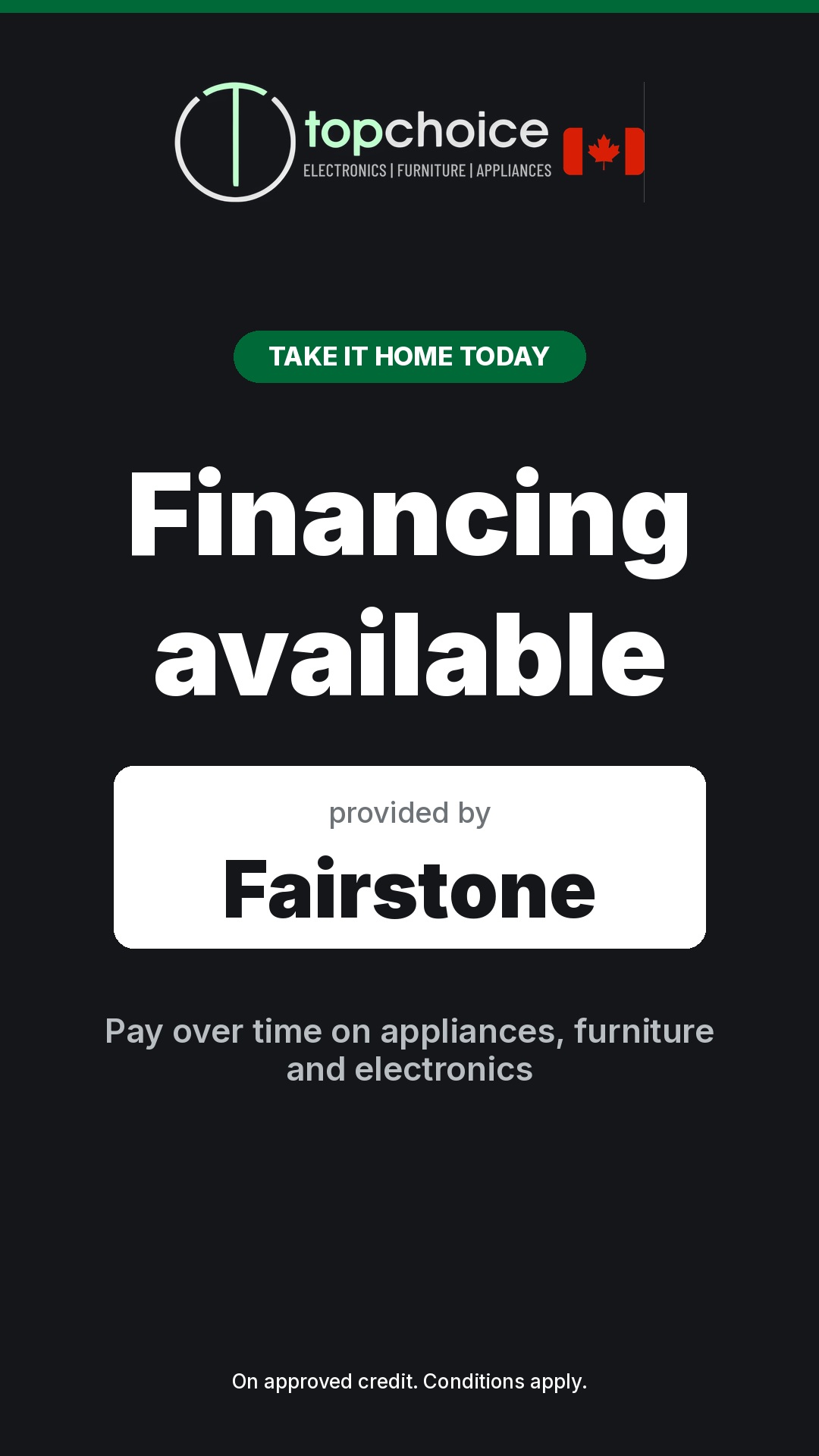 Inside face — Financing